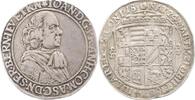 Jever, Grafschaft 1/4 Taler Johann von Anhalt-Zerbst 1621-1667. -