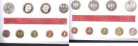Bundesrepublik Deutschland 1 Pf Kursmünzsätze. -