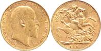 Australien One Pound Gold Edward VII. 1901-1910. -