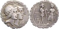 Republik Denar Serratus) Q. Fufius Calenus und P. Mucius Scaevola 70 v. Chr.. -