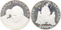 Italien-Kirchenstaat 5 Euro Johannes Paul II. 1978-2005. -