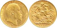 Australien One Pound Gold Edward VII. 1901-1910. -
