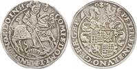 Mansfeld-vorderortische Linie zu Friedeburg Reichstaler Peter Ernst, Bruno, Gebhard und Johann Georg IV. 1587-1601. -