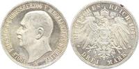 Mecklenburg-Strelitz 3 Mark Adolf Friedrich V. 1904-1914. -