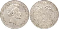 Braunschweig-Wolfenbüttel Vereinsdoppeltaler Wilhelm 1831-1884. -