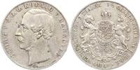 Braunschweig-Calenberg-Hannover Vereinsdoppeltaler Georg V. 1851-1866. -