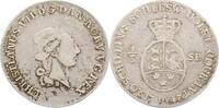 Schleswig-Holstein, Königliche Linie 1/3 Speciestaler =20 Schilling courant Christian VII. 1766-1808. -