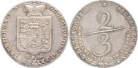 Braunschweig-Calenberg-Hannover 2/3-Taler Georg III. 1760-1820. -