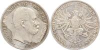 Brandenburg-Preußen Vereinstaler Wilhelm I. 1861-1888. -