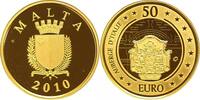 Malta 50 Euro Gold 2010 Republik seit 1974. In Kapsel, Polierte Platte 550,00 EUR  zzgl. 5,00 EUR Versand