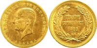 Türkei-Republik 100 Piaster Gold 1978 Republik seit 1923. Vorzüglich 560,00 EUR  zzgl. 5,00 EUR Versand