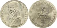 Deutsche Demokratische Republik 5 Mark 1986 A 1948-1990. Stempelglanz 80,00 EUR  zzgl. 5,00 EUR Versand