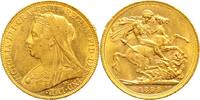 Großbritannien Sovereign Gold 1899 Victoria 1837-1901. kl.Kratzer, sonst... 640,00 EUR  zzgl. 5,00 EUR Versand