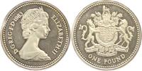 Großbritannien One Pound 1983 Elisabeth II. 1952-2022. Polierte Platte 195,00 EUR  zzgl. 5,00 EUR Versand