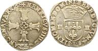 Frankreich 1/4 Ecu 1608 Heinrich IV. 1589-1610. sehr schön 120,00 EUR  zzgl. 5,00 EUR Versand