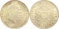 Bayern 5 Mark 1911 D Luitpold. feine Tönung, vorzüglich+ 135,00 EUR  zzgl. 5,00 EUR Versand