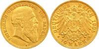 Baden 10 Mark Gold 1905 G Friedrich I. 1856-1907. sehr schön 405,00 EUR  zzgl. 5,00 EUR Versand