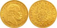 Preußen 20 Mark Gold 1879 A Wilhelm I. 1861-1888. sehr schön 545,00 EUR  zzgl. 5,00 EUR Versand