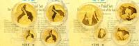 Südafrika Gold 2001 Republik seit 1960. In Kunstleder Kassette mit Zertifikat, Polierte Platte