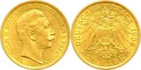 Preußen 20 Mark Gold 1906 A Wilhelm II. 1888-1918. vorzüglich 560,00 EUR  zzgl. 5,00 EUR Versand