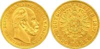 Preußen Wilhelm I. 1861-1888. 20 Mark Gold 1887  A vorzüglich
