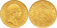 Sachsen 10 Mark Gold Georg 1902-1904. -
