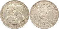 Mecklenburg-Schwerin 3 Mark Friedrich Franz IV. 1897-1918. -