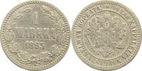 Finnland 1 Markka Alexander II. von Rußland 1855-1881. -