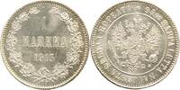 Finnland 1 Markkaa Nikolaus II. von Rußland 1894-1917. -