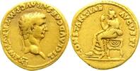 Kaiserzeit Aureus Gold Claudius 41-54. -