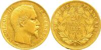 Frankreich 20 Francs Gold Napoleon III. 1852-1870. -