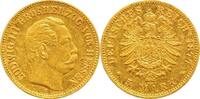 Hessen 5 Mark Gold Ludwig III. 1848-1877. -
