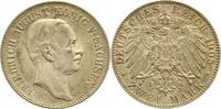 Sachsen 2 Mark Friedrich August III. 1904-1918. -