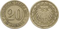 Kleinmünzen 20 Pfennig -