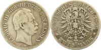 Hessen 2 Mark Ludwig III. 1848-1877. -