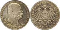 Sachsen-Altenburg 5 Mark Ernst 1853-1908. -