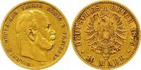 Preußen 10 Mark Gold Wilhelm I. 1861-1888. -