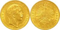 Preußen 20 Mark Gold Wilhelm II. 1888-1918. -