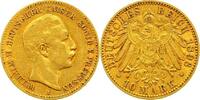 Preußen 10 Mark Gold Wilhelm II. 1888-1918. -