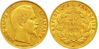Frankreich 20 Francs Gold Napoleon III. 1852-1870. -