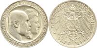 Württemberg 3 Mark Wilhelm II. 1891-1918. -