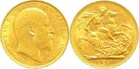 Großbritannien Sovereign Gold Edward VII. 1901-1910. -