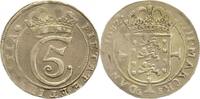 Schleswig-Holstein, Königliche Linie Krone zu 4 Mark Christian V. 1670-1699. -