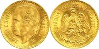 Mexiko 5 Pesos Gold Republik seit 1870. -