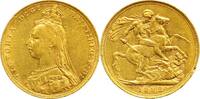 Großbritannien Sovereign Gold Victoria 1837-1901. -