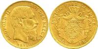 Belgien, Königreich 20 Francs Gold Leopold II 1865-1909. -