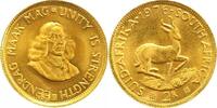 Südafrika 2 Rand Gold Republik seit 1960. -