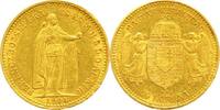 Haus Habsburg 10 Kronen Gold Franz Joseph I. 1848-1916. -