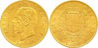 Italien-Königreich 20 Lire Gold Vittorio Emanuele II. 1861-1878. -