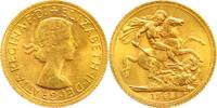Großbritannien Sovereign Gold Elisabeth II. 1952-2022. -